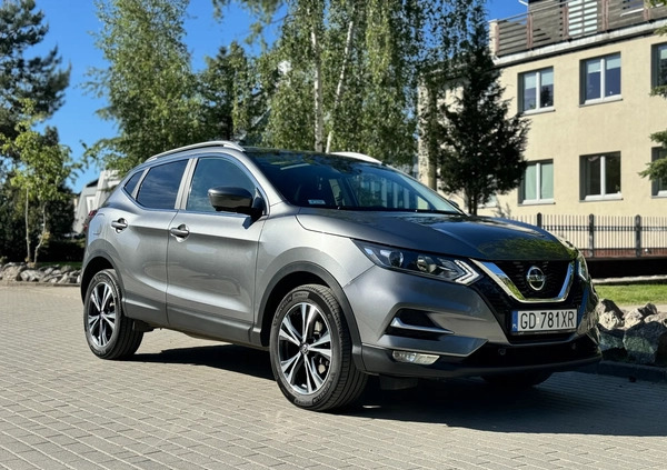 Nissan Qashqai cena 86000 przebieg: 63851, rok produkcji 2021 z Gdańsk małe 106